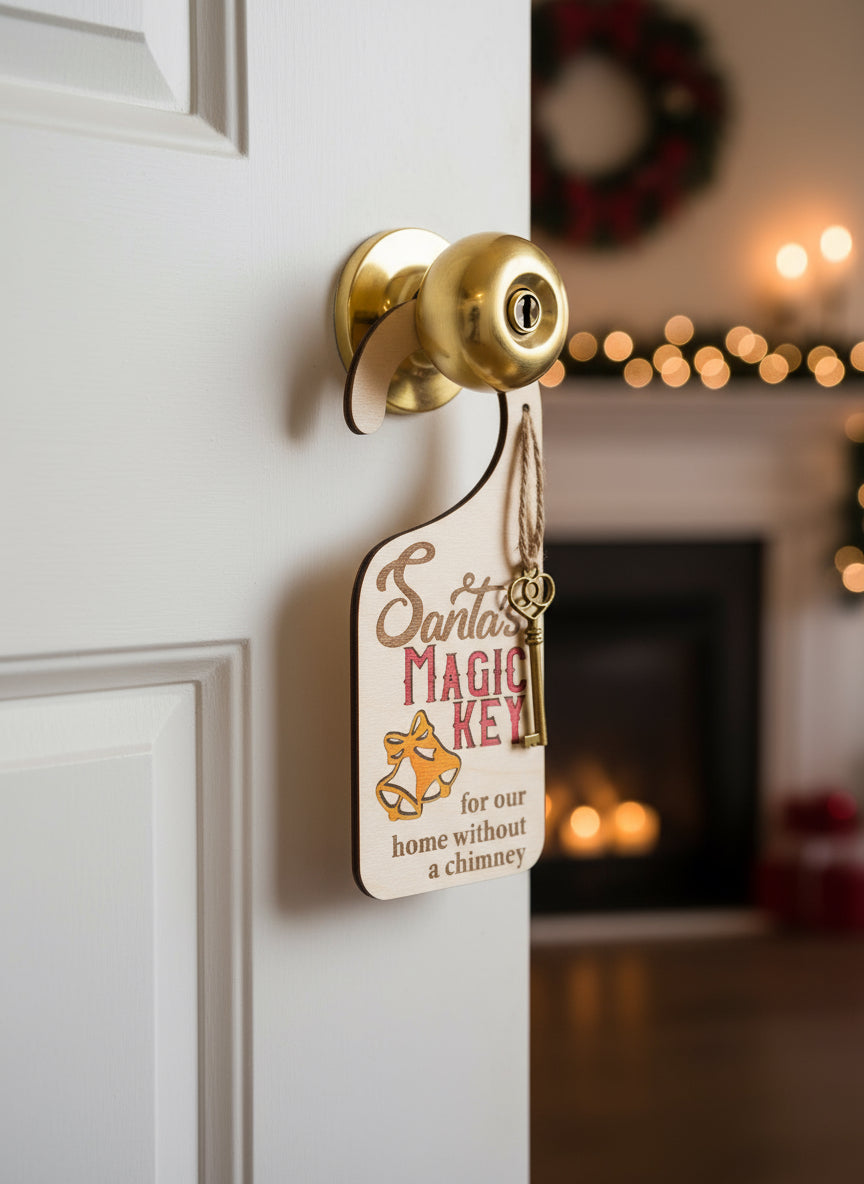 Santa’s Magic Key Door Hanger