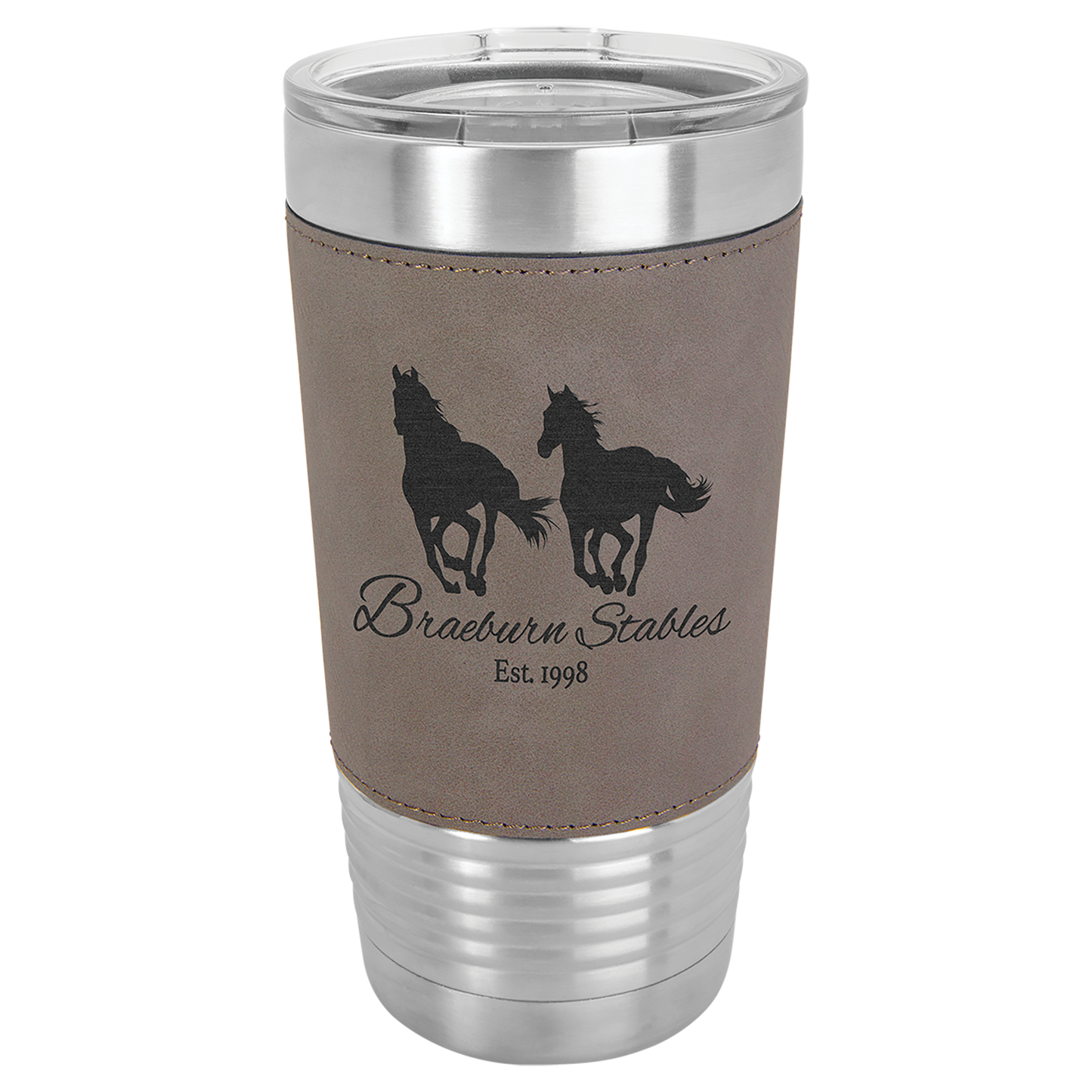20oz Leatherette Stainless Tumblers
