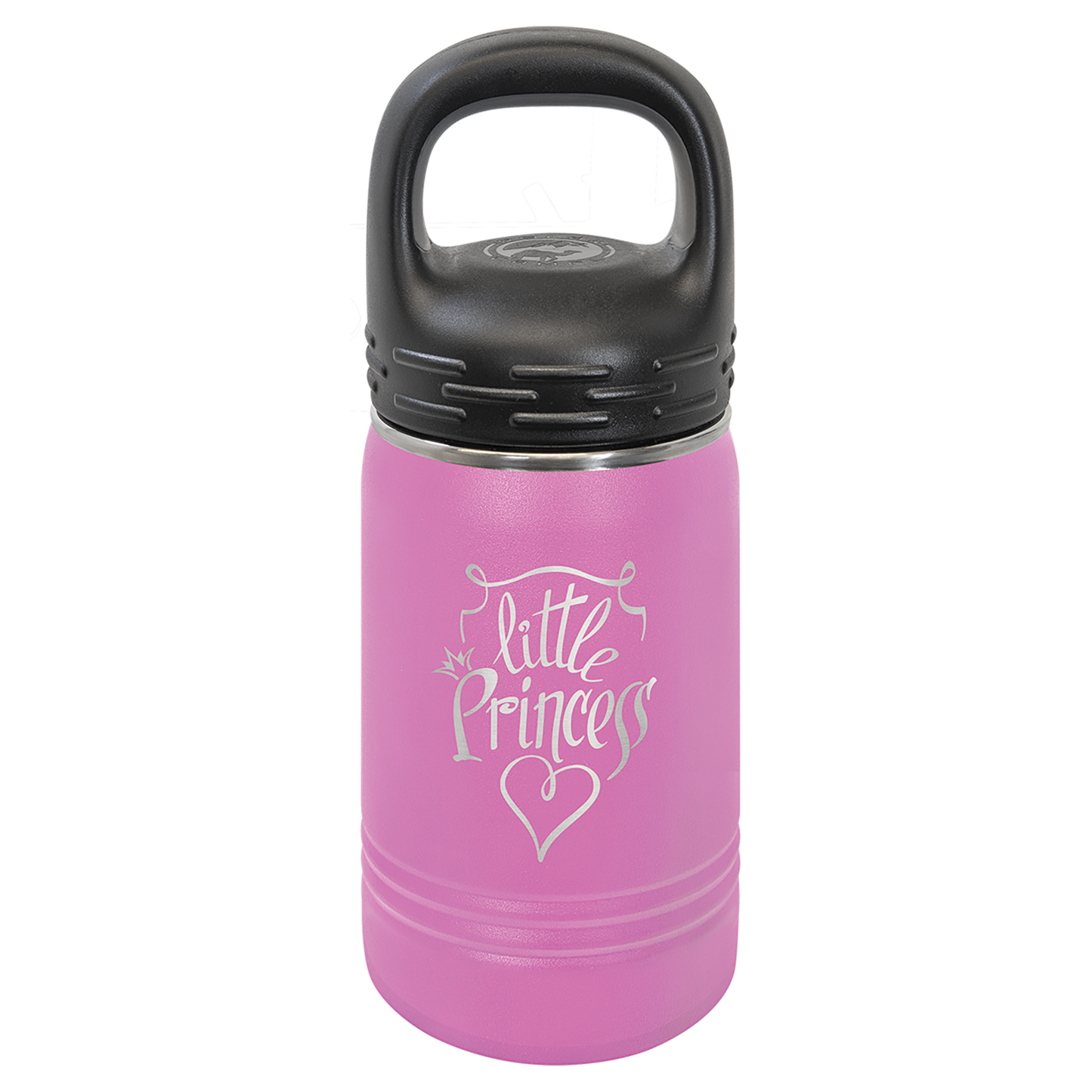12oz Water Bottle with Lug Lid