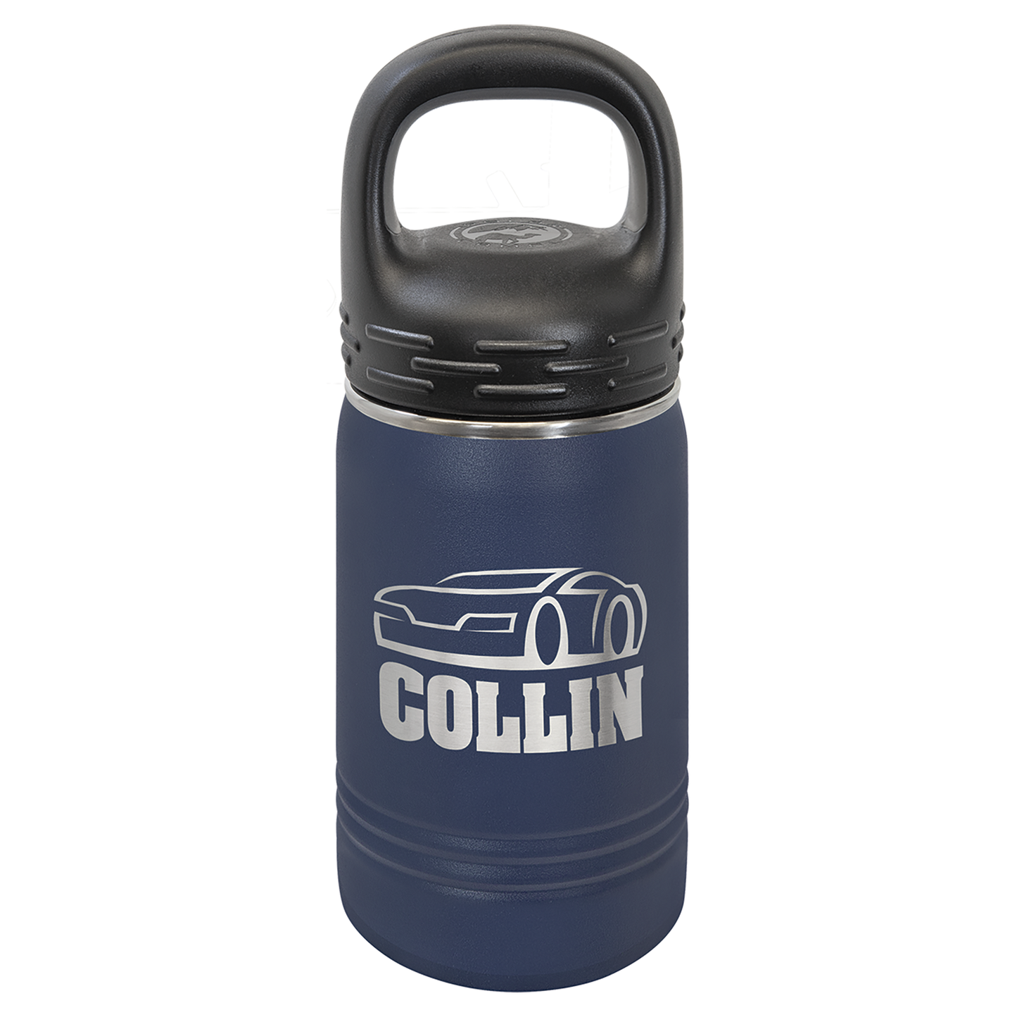 12oz Water Bottle with Lug Lid