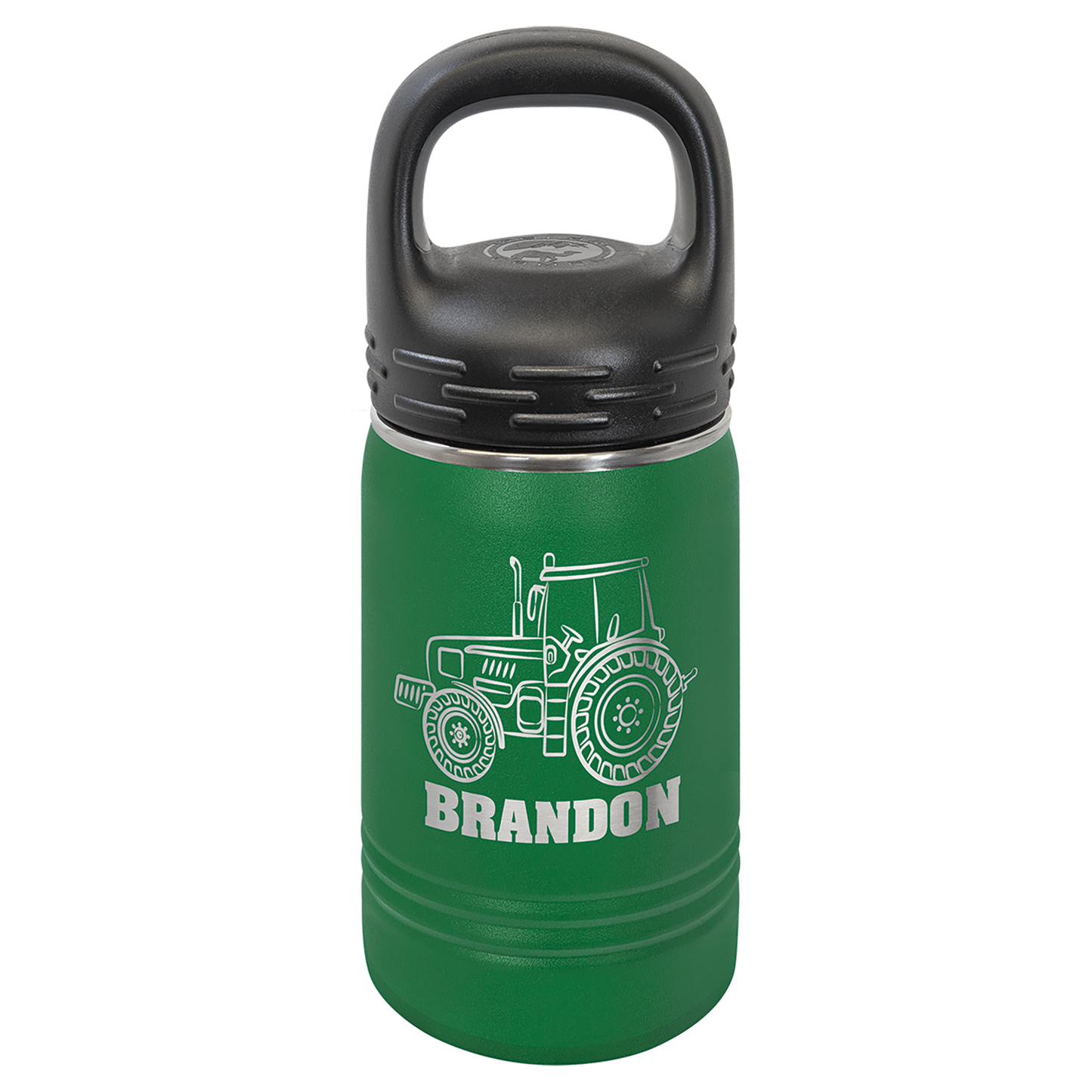12oz Water Bottle with Lug Lid