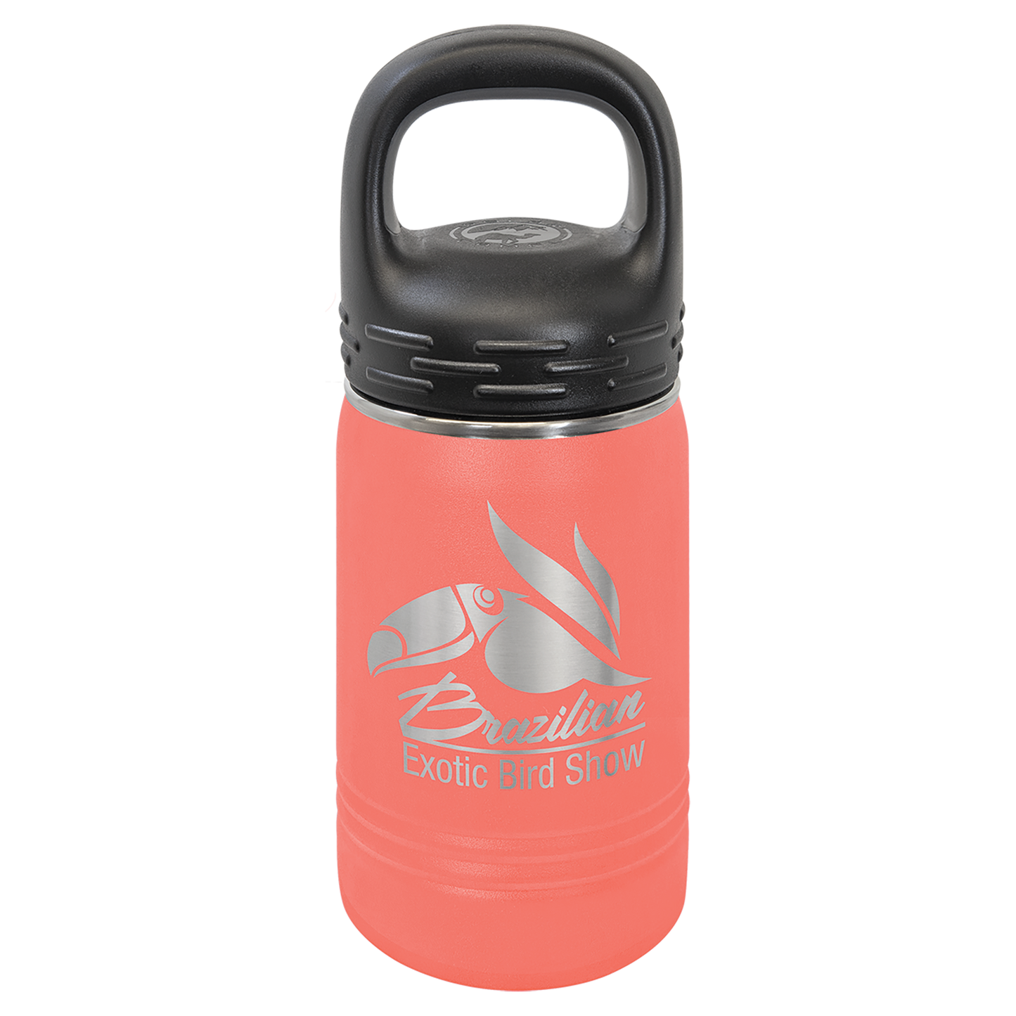 12oz Water Bottle with Lug Lid