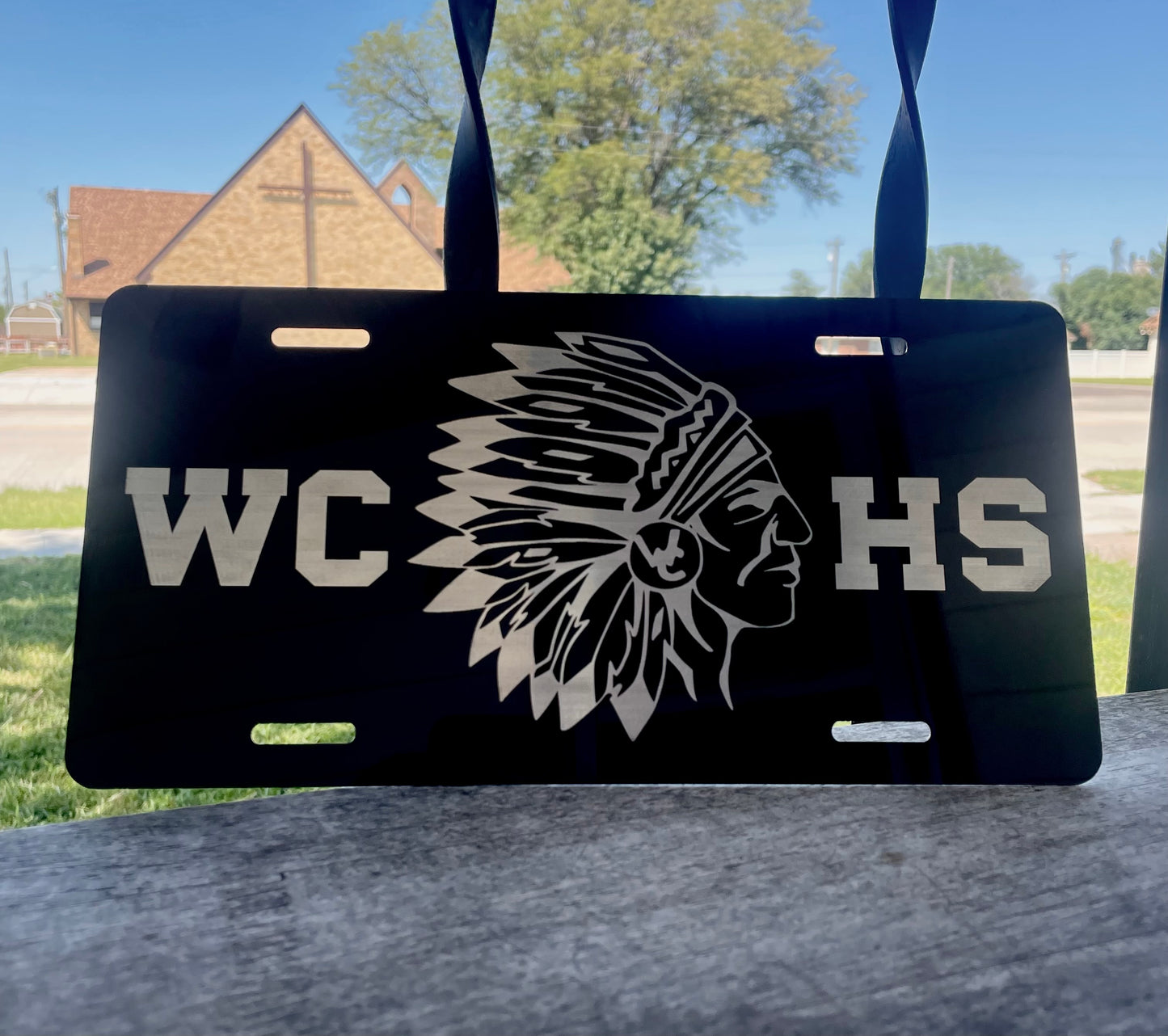 Mascot License Plate