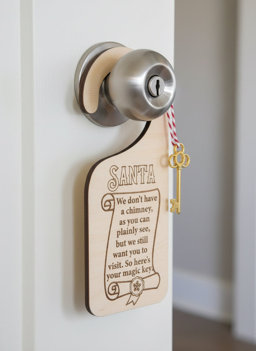 Santa’s Magic Key Door Hanger