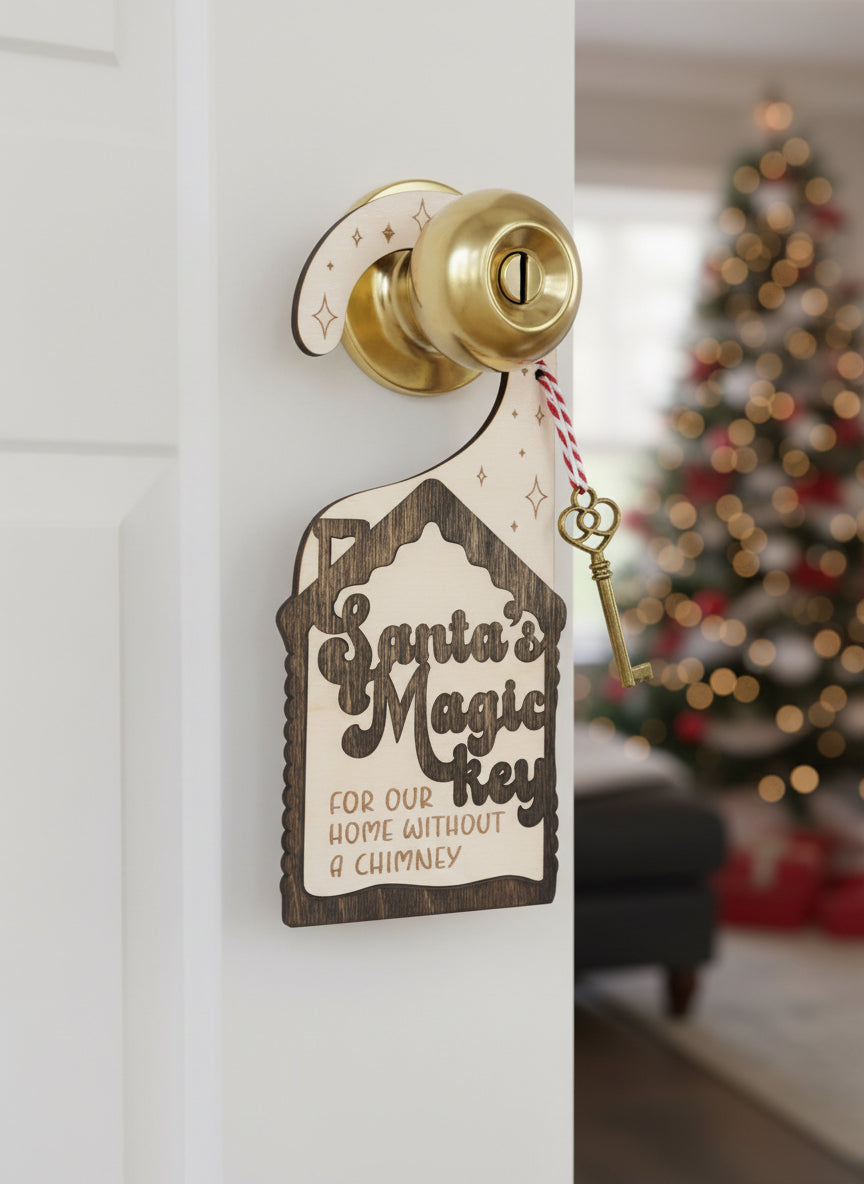 Santa’s Magic Key Door Hanger