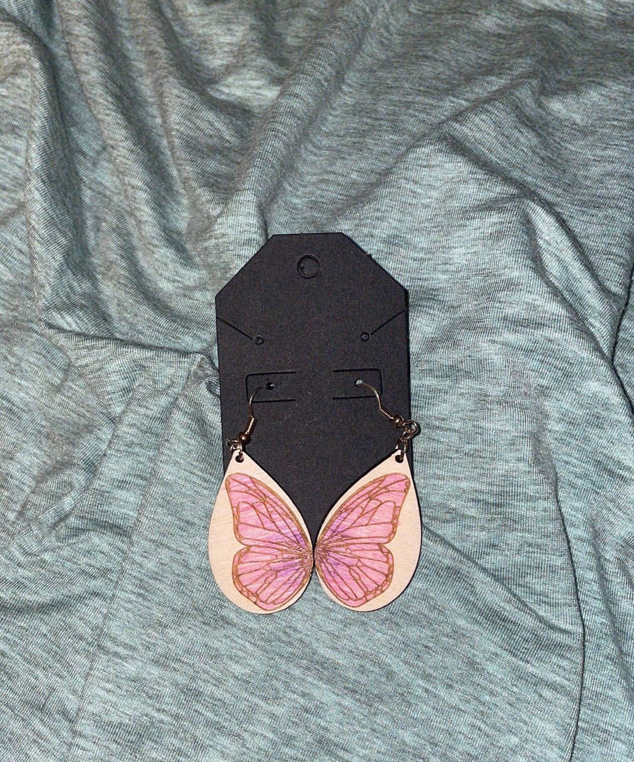 Split Butterfly Earrings