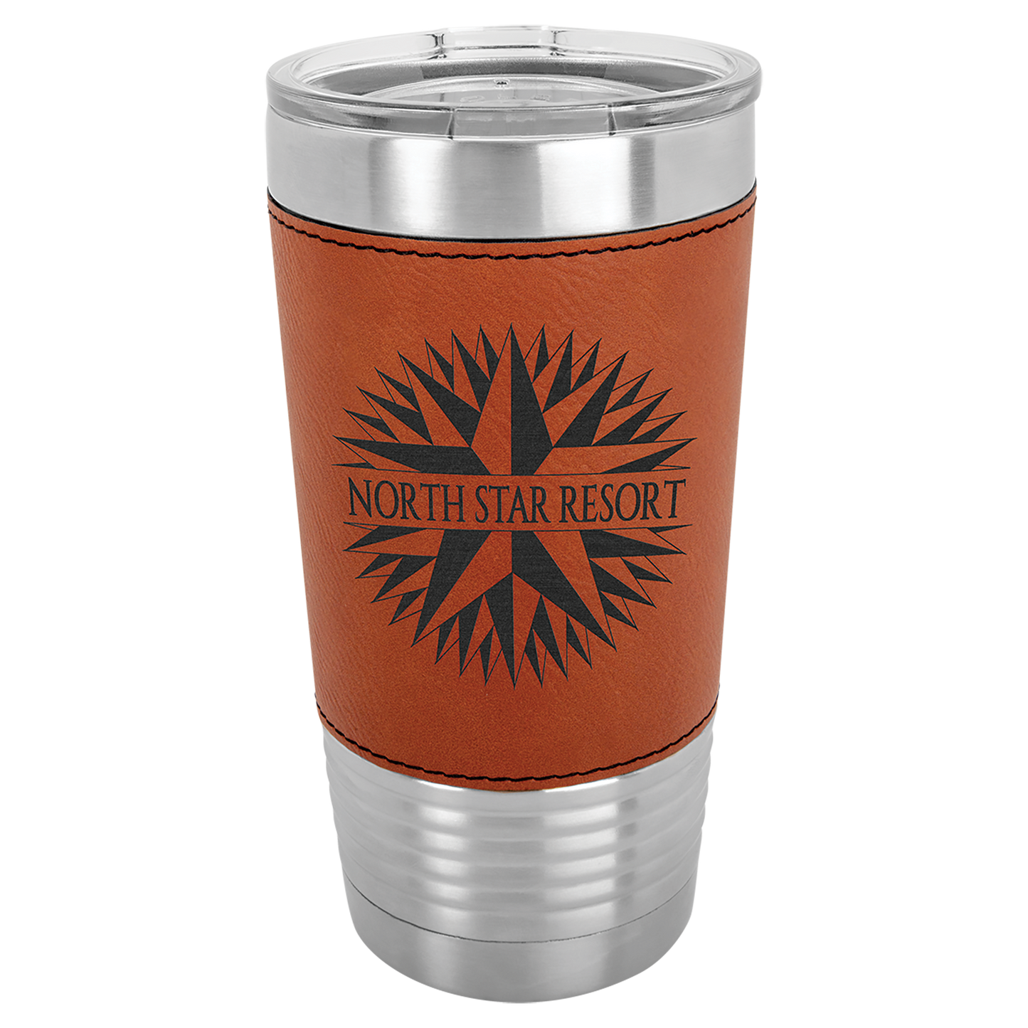 20oz Leatherette Stainless Tumblers