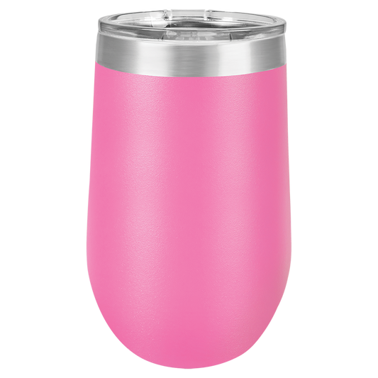 16oz Blank Stemless Wine Tumbler