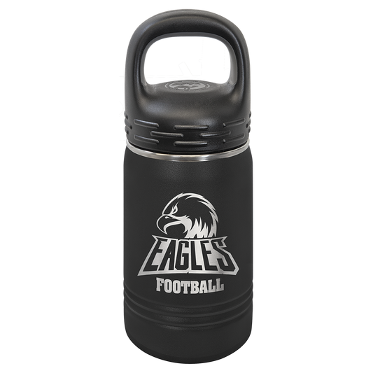 12oz Water Bottle with Lug Lid