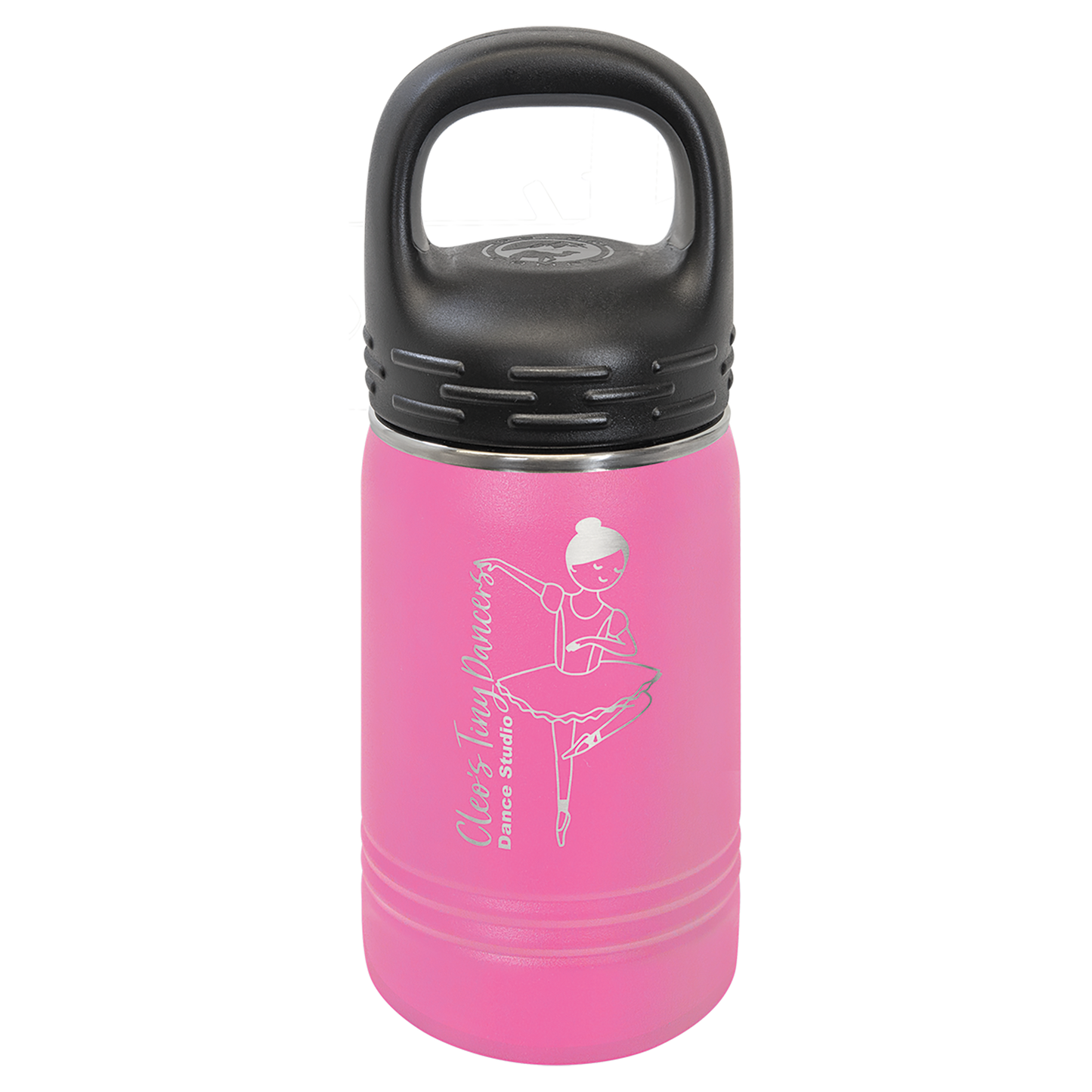 12oz Water Bottle with Lug Lid