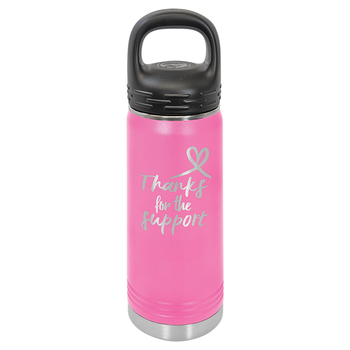 20oz Water Bottle With Lug Lid