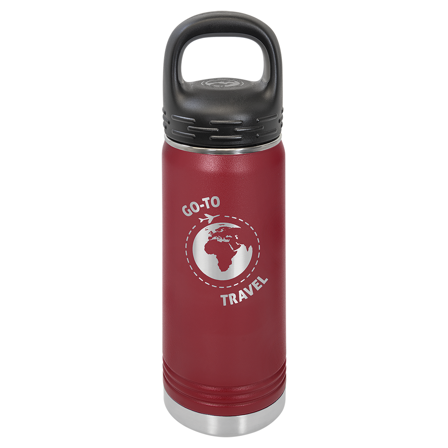 20oz Water Bottle With Lug Lid