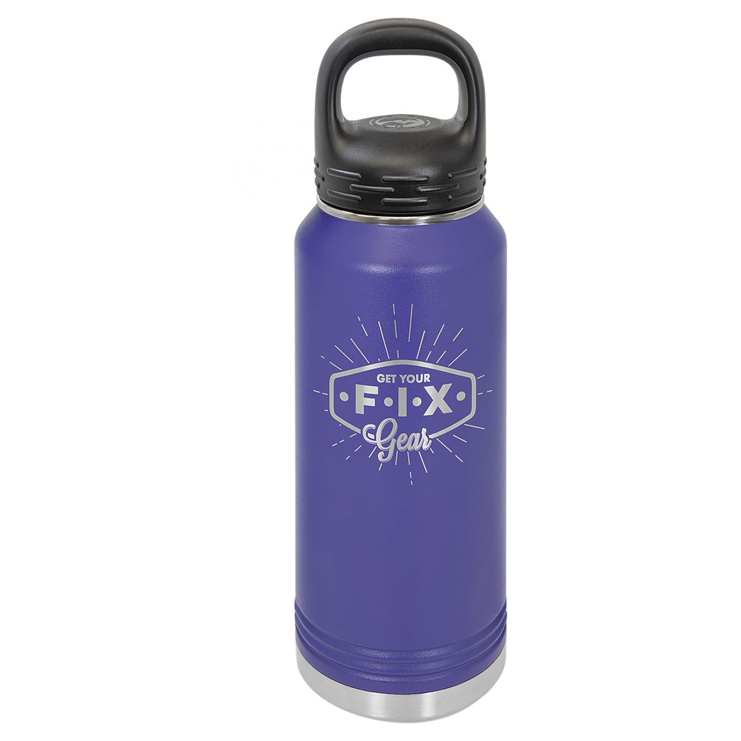 32oz Water Bottle with Lug Lid