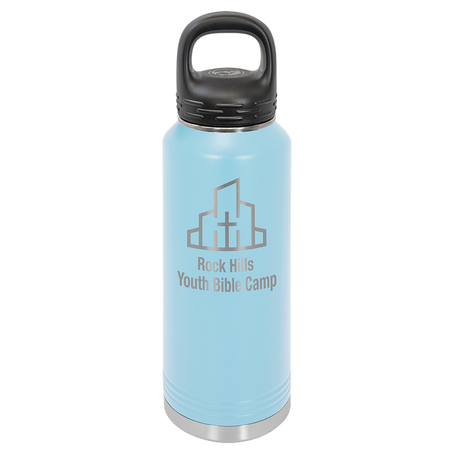 40oz Water Bottle with Lug Lid